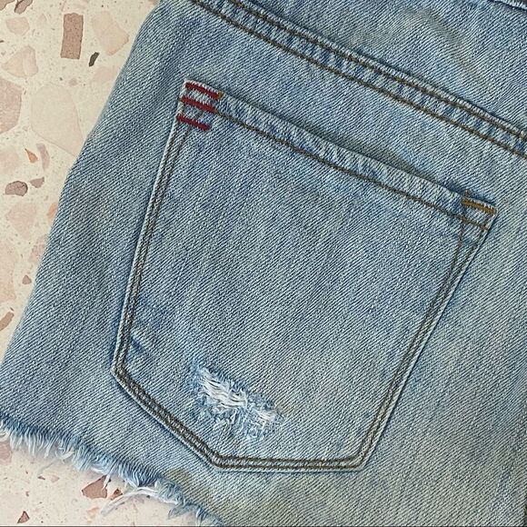 BDG High Rise Dree Cheeky Jean Shorts - Picture 14 of 15